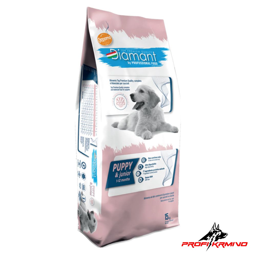 Diamant Puppy & Junior 28/14, 15 kg