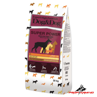 D&D Super Power Adult All Breeds 32/22, 20 kg